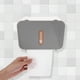 thumbnail image 4 of Dispensador de toallas de papel sin taladro, dispensador de toallas de papel de pared, soporte para toallas de papel de baño sin contacto para cocina y baño sin sensor, 4 of 8