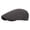 Dark Gray, variant on Comfortable Men's Cotton Newsboy Cap Flat Hat Classic Herringbone Pattern Adjustable Fit for Golf Cabbie Driving Daily Wear (Light Gray)