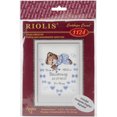 thumbnail image 1 of Kit de Point de Croix pour Annonce de Naissance de Garçons-7.125"X9.5" 14 Unités, 1 of 5