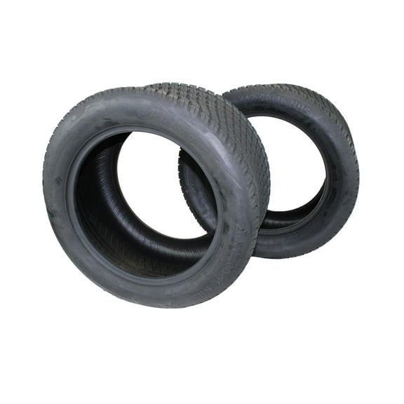 Antego 26x12.00-16 4-Ply Turf Tires for Lawn and Garden Mowers (Set of 2)