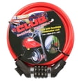 thumbnail image 3 of Winner International UTL901 6 Foot Resettable Cable Lock - Red, 3 of 7
