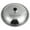 Silver, variant on TUIBELYN cheese melting dome stainless steel steaming cover splatter screen guard with heat resistant handles griddle grill accessories 36cm