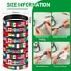 thumbnail image 2 of Lápices y pulseras Ctosree World Flags x60 con goma de borrar, 2 of 6