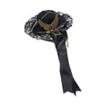thumbnail image 3 of STARTIST Hair Clip Bowknot Steampunk Top Hat for Masquerades Party Favors Performance Black, 3 of 9
