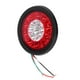 thumbnail image 1 of 12-24V 16LED Luz Trasera Redonda Rojo Blanco Color De Luz Señal De Giro Brillante Para Camiones De Remolque RV, 1 of 8
