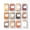 White-4oz, set of 12, variant on Glass Storage Jars With Lid Canisters Airtight Lids Clear For Spice Cookie Candy Tea Coffee Bean And Rice (black Jar Set (4 Oz Of 12))