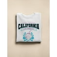 thumbnail image 3 of California Baseball W Flames Sweatshirt Women -Image by Shutterstock, Female Medium, 3 of 4
