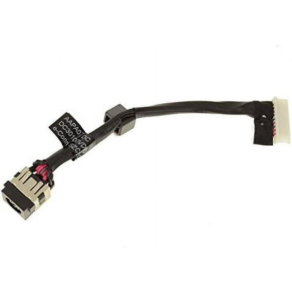 New DC Power Jack Socket Cable Harness Replacement for Dell Precision 15 7510 Part Number: MH9GW