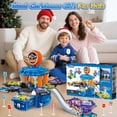 thumbnail image 4 of Huge Wave Car Wash Toys Set for Boys, Toddler Color Change Race Cars, Wash Transport Track Toy with Parking, Kids Birthday Gift for Aged 3-8, 4 of 7