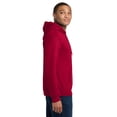 thumbnail image 5 of Gildan Men's Heavy Blend Hooded Sweatshirt, Pullover Fleece Hoodie, Antique Cherry Red, 3 Pack, 3XL, 5 of 5