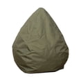 thumbnail image 2 of YOPTOP Housse de Pouf pour Enfants et Adultes, Sac de Rangement pour Sofa de Repos avec Protection Imperméable, Noir (Ensemble de 1), Vert., 2 of 7