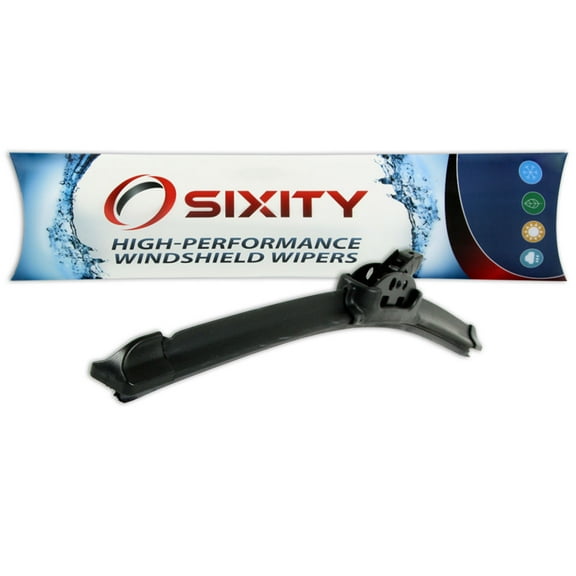 Sixity Auto XTS Frameless Rear Windshield Wiper Blades compatible with Pontiac Acadian J2000 Sunbird T1000
