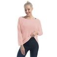 thumbnail image 5 of MSemis Women's Mesh See Through Shirts Blouse Casual Loungewear, 5 of 7
