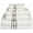 White/Choco, variant on Hotel Collection 900 GSM Long Staple Combed Cotton 6-Piece Towel Set, 2 Bath, 2 Hand, 2 Face White/Charcoal