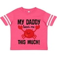 thumbnail image 3 of Inktastic Daddy Loves Me Childs Crab Boys or Girls Toddler T-Shirt, 3 of 5