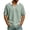 Green, variant on Men’s Summer Tops,Men’s Short Sleeve Solid Color Open-Collar V-Neck Shirts Fashion Elegant Smooth Blouses