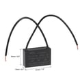thumbnail image 3 of Uxcell 1.5uF 250V AC 2 Wires CBB61 Ceiling Fan Capacitors 2 Pack, 3 of 6