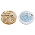 thumbnail image 1 of Serie Oceans Seal Copper Head 3D Relief Stamps Print Head para regalo Scrapbooking Hugtrwg Para estrenar, 1 of 1