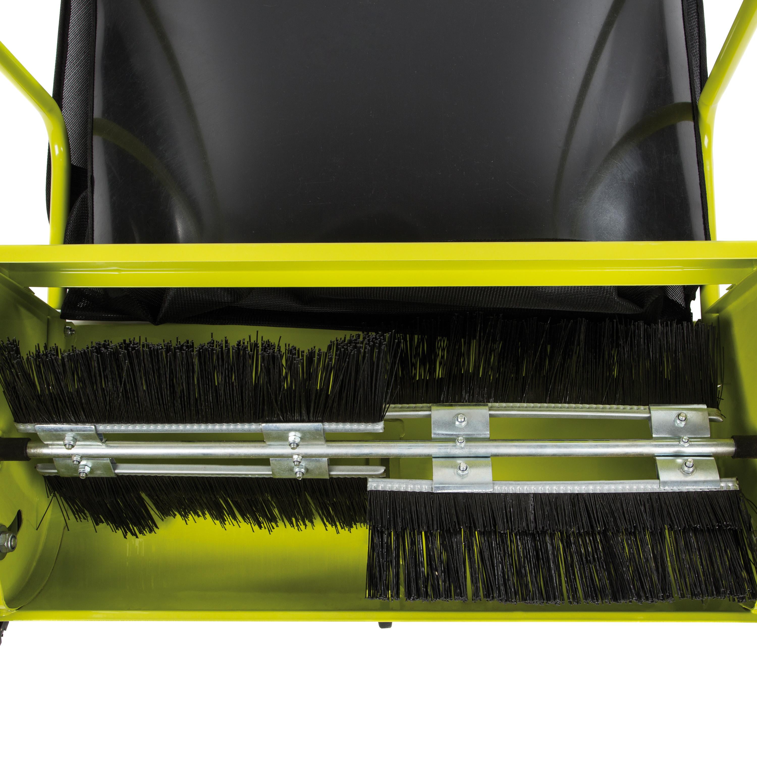 Sun Joe SJSW26M Manual Push Lawn Sweeper, 26"