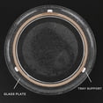 thumbnail image 4 of Microwave Turntable Ring, 8.74in Microwave Roller Ring Replacement with Rotating Core Glass Plate Tray Support Holder for Smooth Heating, 4 of 7