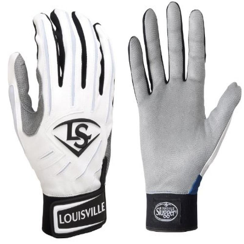 Photo 1 of 1pr Louisville Slugger BGS714 Adult XX-Small White/White Series 7 Batting Gloves