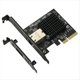 thumbnail image 4 of Tarjeta de Red PCIE AQC113 de 10Gbps A Puerto Único RJ45 Interfaz PCIex4 de 1G/2,5G/5G/10Gbps LAN con Cable Ethernet Win10/11, 4 of 8