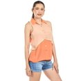 thumbnail image 2 of Blusa bicolor sin mangas Roman Fashion /Juvenil, 8038 (Naranja) naranja CH, 2 of 5