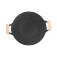 thumbnail image 3 of predolo Frying Pan Grilling Pan Practical Cookware with Two Handle Versatile Round Steak 32cm, 3 of 8