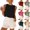 Beige, variant on Womens Tank Tops Sleeveless Tshirt Undershirt Reversible Crew Neck Sleeveless Tank Top Decorative Button Summer Tops Summer Tops