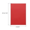 thumbnail image 2 of Uxcell 20 Feuilles Rouge Foncé Transparent 11,7 Pouces x 8,2 Pouces Papier Vélin Imprimable, 2 of 7