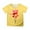 Yellow, variant on Hiijoy Toddler Girls Valentine's Day T Shirt Short Sleeve Graphic T-Shirt, Sizes 3-13