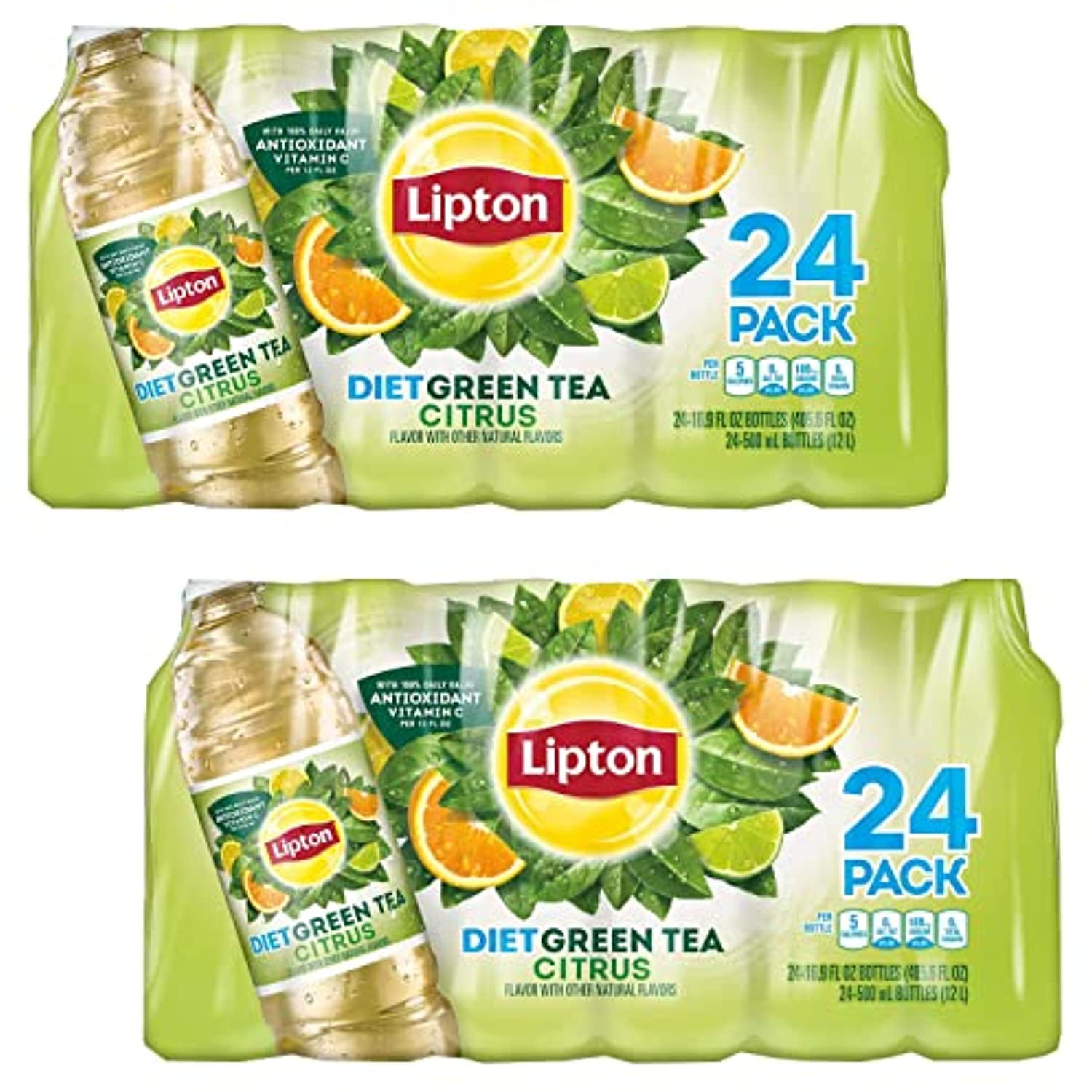 Diet Green Iced Tea Citrus Flavor With Other Natural Flavors With