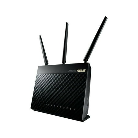 ASUS Dual-band Wireless-AC1900 Gigabit Router Black ( RT-AC68U) (Asus Rt Ac68u Best Settings)