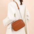thumbnail image 2 of Bolso Mano para Mujer Piel Sintética Cuadrado Viajes Compras, 2 of 9