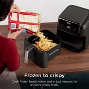Ninja Air Fryer Pro XL 6.5-Qt, 4-in-1, Air Crisp Technology, Nonstick Crisper Plate, AF180 Black