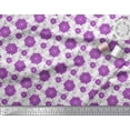 thumbnail image 3 of Soimoi Velvet Fabric Leaves & Floral Artistic Print Fabric by Yard 58 Inch Wide, 3 of 5