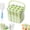12 Sticks Green, variant on Silicone Ice Stick Tray with Storage Caddy, Narrow Ice Cube Tray for Water Bottles, Reusable Popsicle Mold for Homemade Frozen Treats, Infused Water & Water Bottles