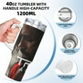 thumbnail image 4 of Tron：Ares Movie 40 OZ Ice Bully Cup with Handle Straw, Double Wall Stainless Steel Tumbler Travel Coffee Cup with Lid, Insulation and Cooling Cup for Birthday Present, 4 of 8