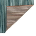 thumbnail image 5 of Transocean MNA80805204 Liora Manne Marina Stripes Indoor & Outdoor Rug, Aqua - 7 ft. 10 in. x 9 ft. 10 in., 5 of 6