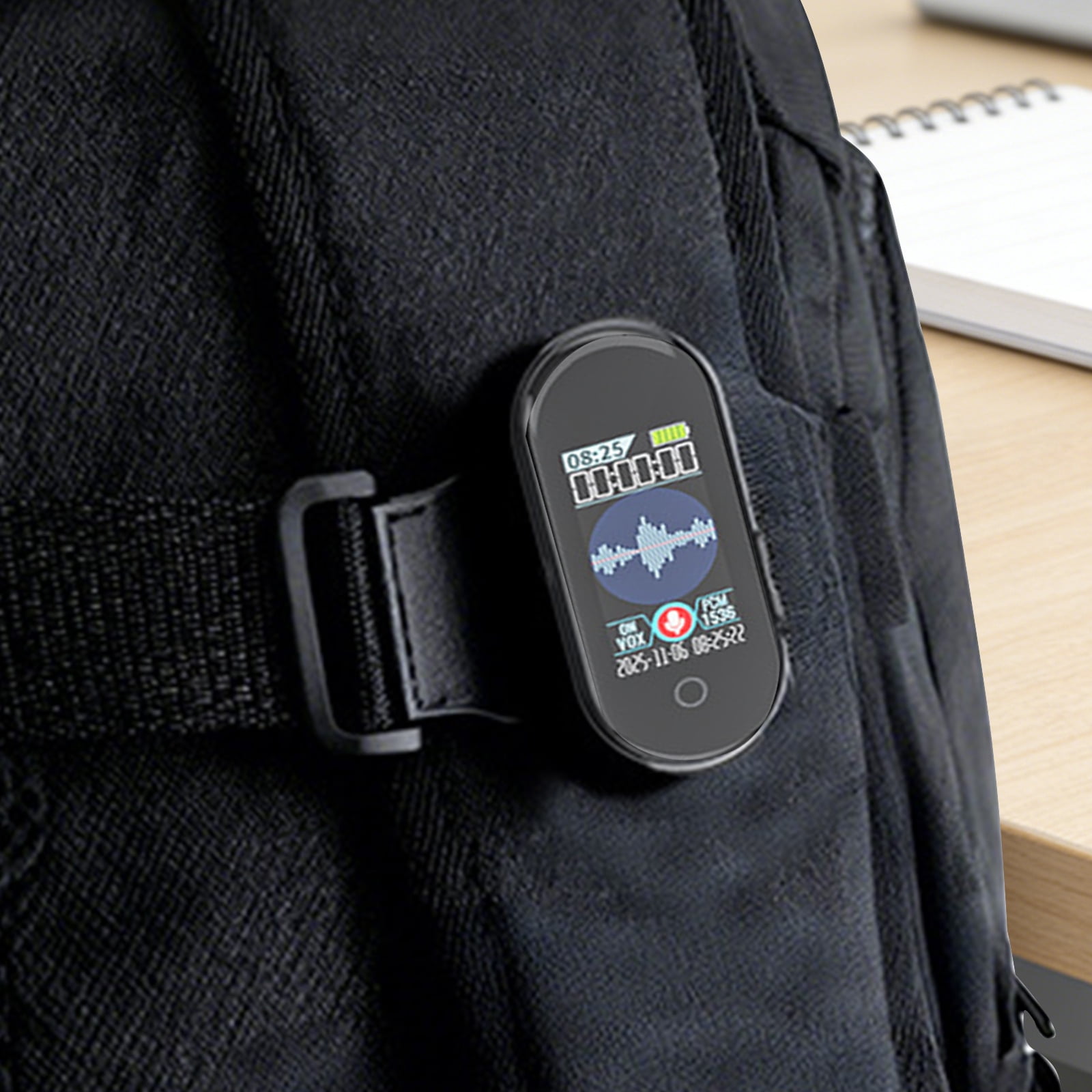 3-In-1 Portable Voice Recorder with Noise Cancellation, 64GB Smart High-Definition Recording Device, TYPE-C Charging, Ideal for Lectures, Interviews, Meetings, And Classes