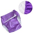 thumbnail image 1 of SHOWERORO Easy to Wear and Change Adult Diapers Dark Purple for Patients 1Set, 1 of 7