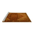 thumbnail image 2 of Ahgly Company Machine Washable Indoor Rectangle Persian Yellow Traditional Area Rugs, 2' x 5', 2 of 4