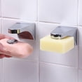 thumbnail image 4 of Suodoka Magnetic Soap Holder – Wall‑Mounted, No‑Hole, Durable Plastic, Keeps Soap Dry & Counter Clean, 4 of 7