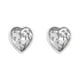 thumbnail image 1 of Arete para Mujer con Cristal Fino Swarovski  en Forma de Corazón– Bañado en Rodio– Arete Elegante y Brillante, Aretes de Mujer de Moda– Joyería para Mujer de Moda– Regalo especial Ortiz Espinosa Temporada, 1 of 2