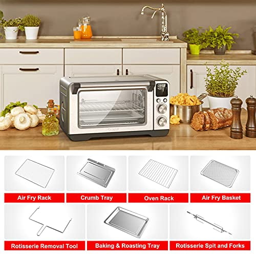 galanz 6 slice digital toaster oven with air fry
