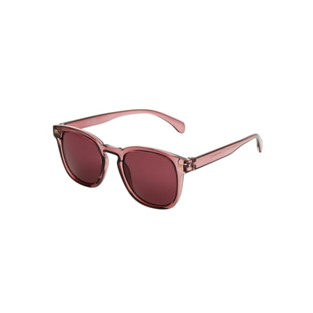 Sunsentials by Foster Grant Pink Square Unisex Sunglasses