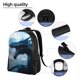 thumbnail image 5 of Easygdp Blue Thunder Storm Dragon Mochila Versátil y Elegante: Comodidad, Almacenaje y Durabilidad para la Universidad, Trabajo, Viajes y Uso Diario, 5 of 8