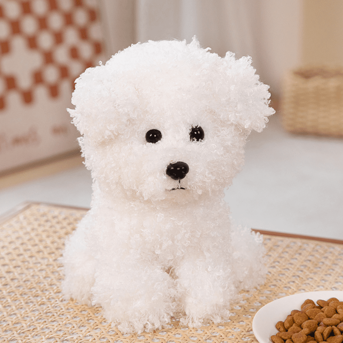 Fluffy dog toy on sale