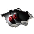 thumbnail image 3 of 3D Wall Sticker Boxing Gloves Wall Decal Breaking Boxing Glove Decals Stickers Peel and Stick Vinyl Art Decor for Games Room Gyms Decoration, 3 of 7