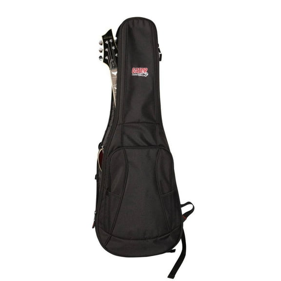 Gator Cases GB-4G-ELECTRIC 4G Series Electric Guitar Gig Bag with Straps, Black